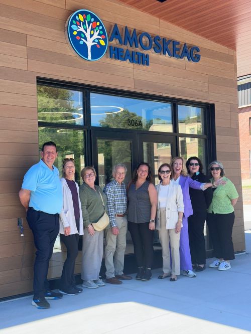 Lois G. Roy Dickerman Fund of the NH Charitable Foundation and members of NHCF staff to tour the Mark Stebbins Community Center